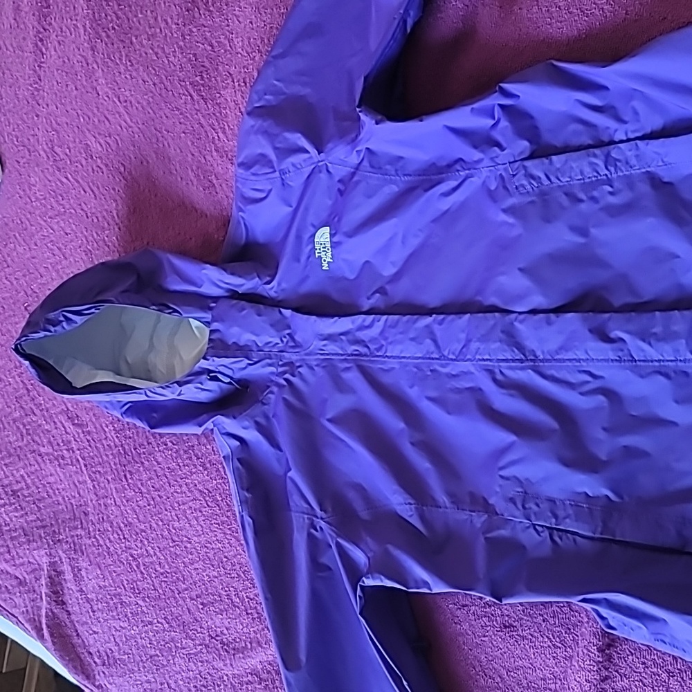 The North Face rain coat
